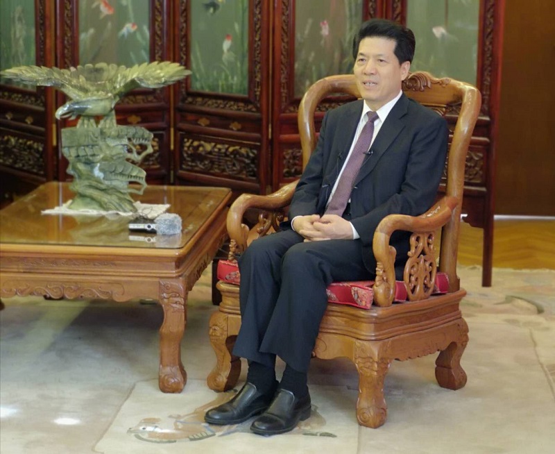 “一带一路”倡议恰逢其时 前景广阔——访中国驻俄罗斯大使李辉